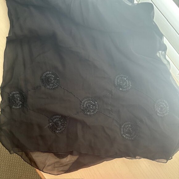 Beaded Silk Dress Nicola Peretti - Picture 2 of 7